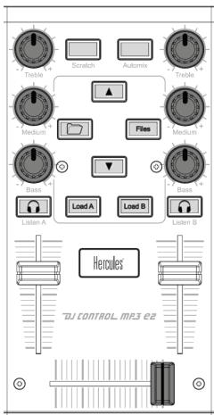 HERCULES DJ CONTROL MP3 E2 - 5.7.Passage d'un morceau à l'autre - 6