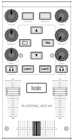 HERCULES DJ CONTROL MP3 E2 - 5.7.Passage d'un morceau à l'autre - 2