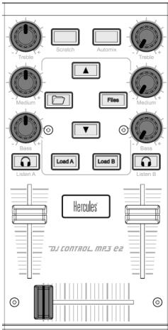 HERCULES DJ CONTROL MP3 E2 - 5.7.Passage d'un morceau à l'autre - 1