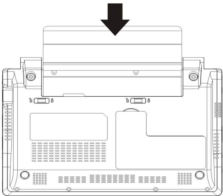 HERCULES EC-800-H20GS - 2.5.3.Installer et enlever la batterie - 5