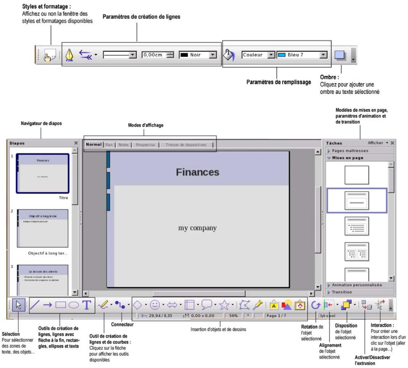 HERCULES EC-800-H20GS - 7.1.3.... une presentation avec OpenOffice.org Impress (Presentations) - 9