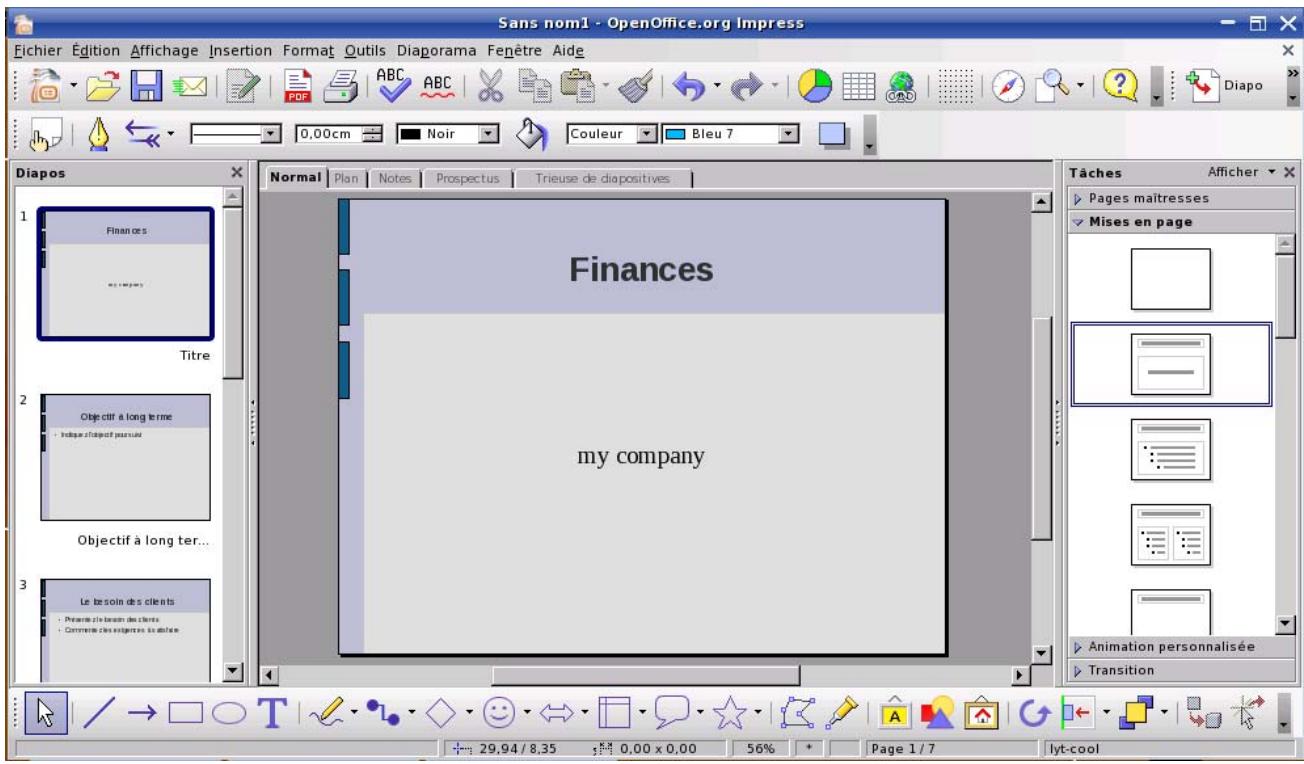 HERCULES EC-900-H60G-IA - ... une presentation avec OpenOffice.org Impress (Presentsions) - 6