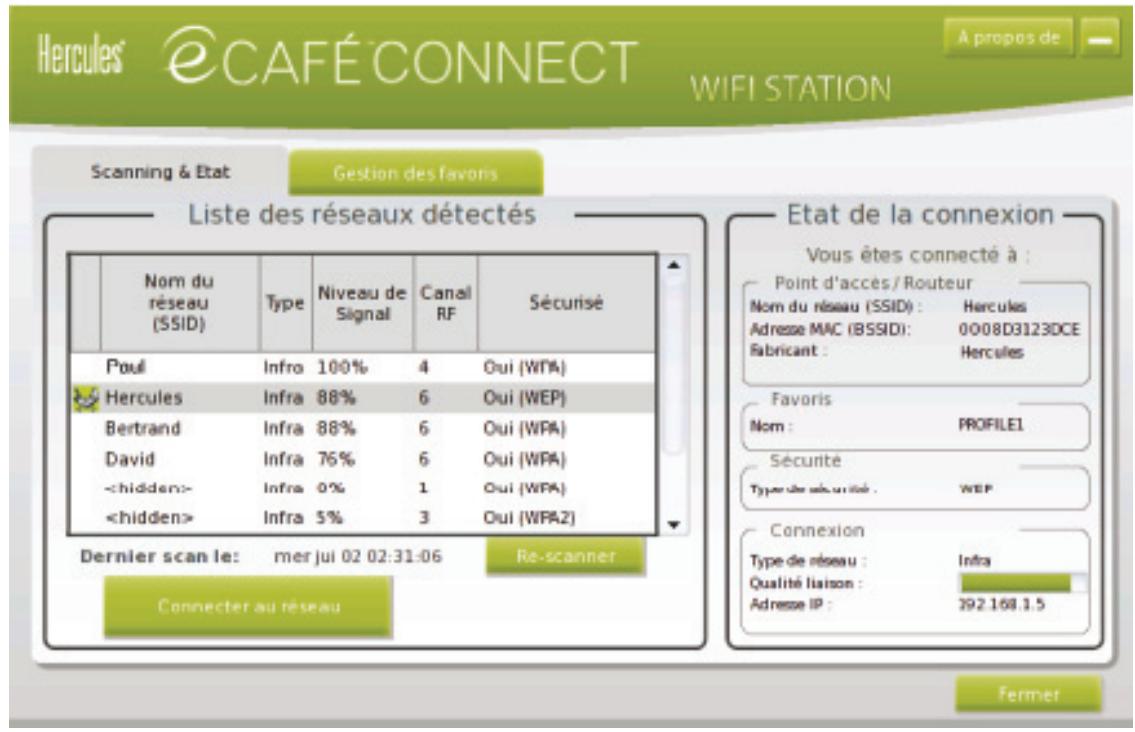 HERCULES EC-900B - 4.1.1... En wifi avec ecafÉ™ connect - 2