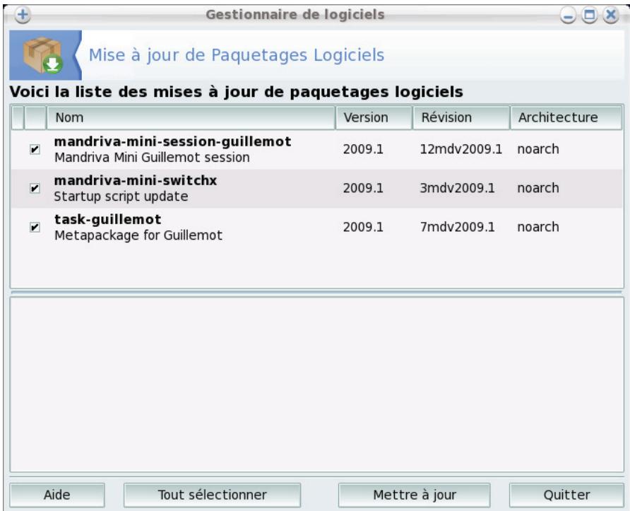 HERCULES EC-900CL - Installation d'applications ou de mises à jour après détection automatique - 2