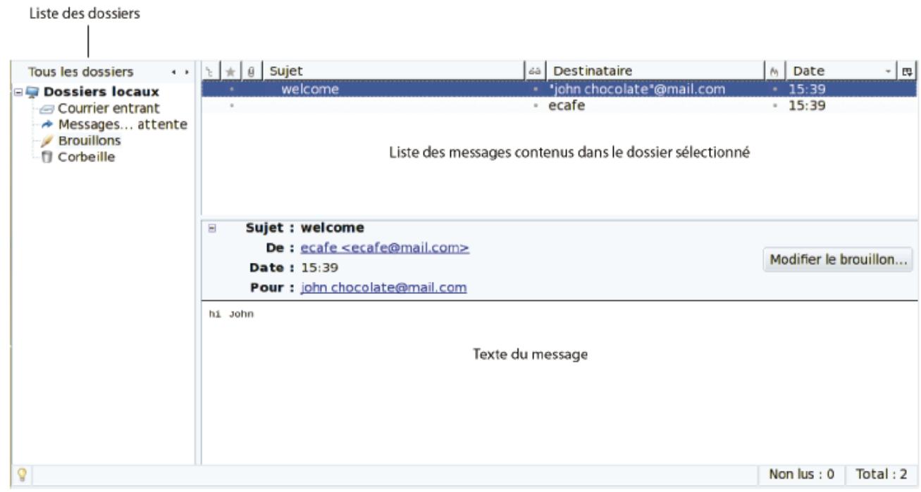HERCULES EC-900CL - Lancer l'application de messagerie email - 8