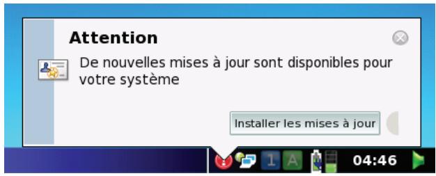 HERCULES EC-900CL - Installation d'applications ou de mises à jour après détection automatique - 1