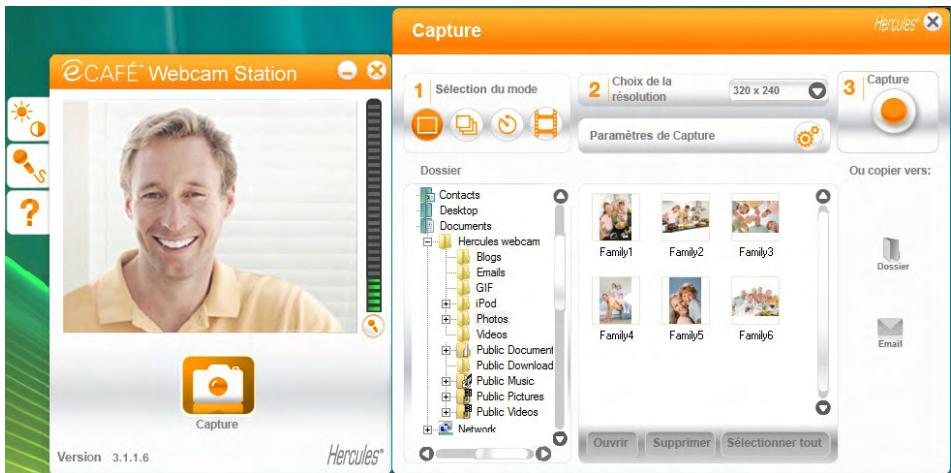HERCULES EC-900CW-H160GV - Utiliser la webcam - 2
