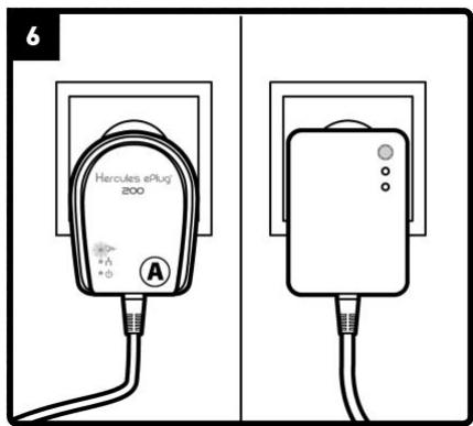 HERCULES EPLUG 200 - Connexion Ethernet et branchement électrique de votre nouvel adaptor Hercules ePlug 200 - 7