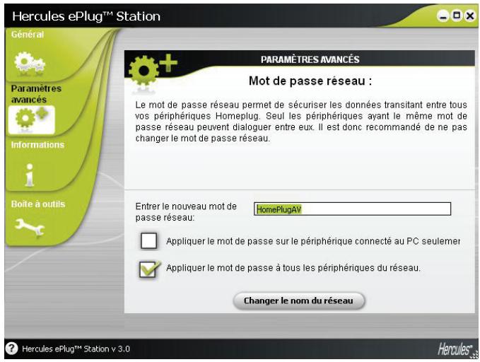 HERCULES EPLUG 200 MULTI - Modifier le mot de passer de son réseau CPL - 1
