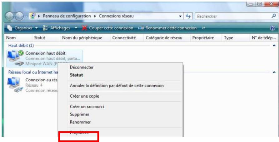 HERCULES EPLUG 200 PASS THRU - Windows Vista : Partager une connexion ADSL dans un réseau de type Ad hoc - 3