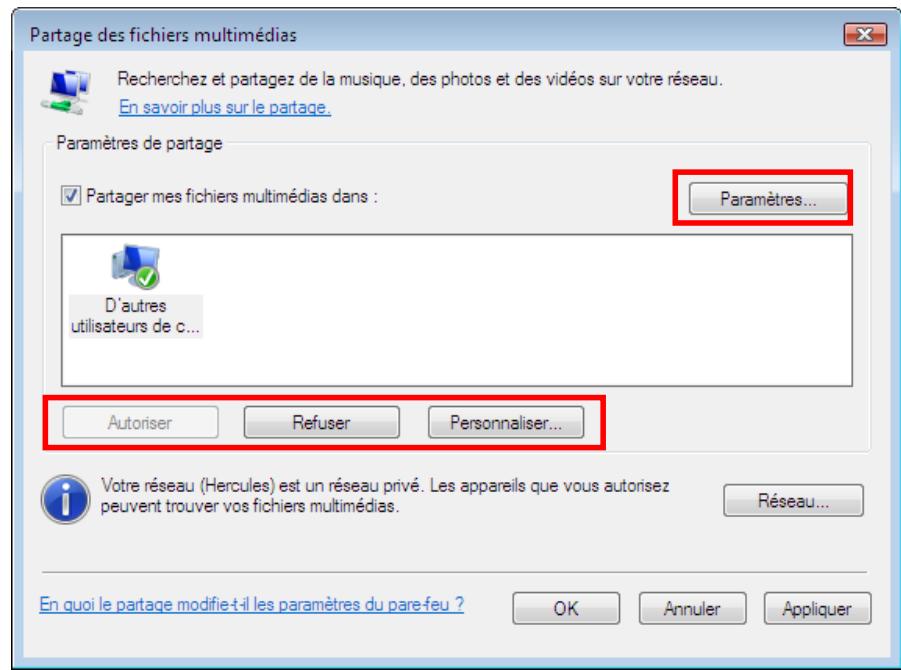 HERCULES EPLUG 200 PASS THRU - Activer le partage de fichiers - 9