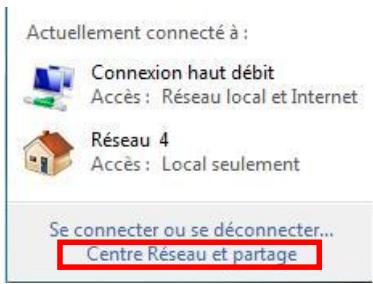 HERCULES EPLUG 200 PASS THRU - Windows Vista : Partager une connexion ADSL dans un réseau de type Ad hoc - 1