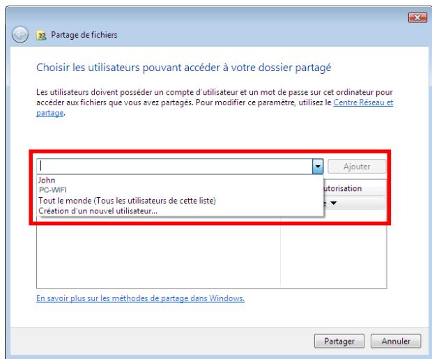 HERCULES EPLUG 85 - Windows Vista : Mettre en partage des dossiers publics ou personnels - 2