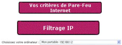 HERCULES HWGADSL2P-54V2 - Pour limiter l'accès d'un ordinateur spécifique à un service Internet : - 1