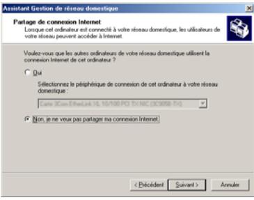 HERCULES HWGADSL2P-54V2 - Windows Me: Utiliser l'Assistant Gestion de réseau domestique dans un réseau de type Infrastructure - 3