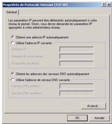 HERCULES HWGADSL2P-54V2 - Windows 2000: Partager une connexion ADSL dans un réseau de type Infrastructure - 3