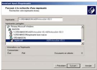 HERCULES HWGADSL2P-54V2 - Sur les ordinateurs qui sont utilisés l'imprimante partagée : - 2