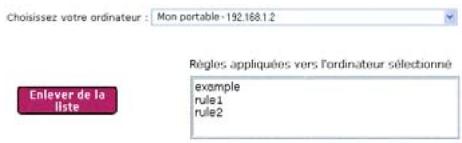 HERCULES HWGADSL2P-54V2 - Pour ne plus appliquer une règle à un ordinateur : - 1