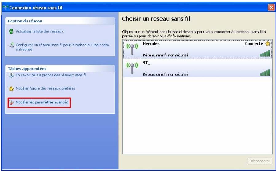 HERCULES HWGADSL2P-54V2 - Ordinateurs sous Windows XP : Gérer ses réseaux favorsis - 1
