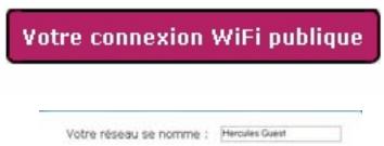HERCULES HWGADSL2P-54V2 - Pour personnelisernéseauWiFi public : - 1