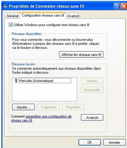 HERCULES HWGADSL2P-54V2 - Ordinateurs sous Windows XP : Gérer ses réseaux favorsis - 2