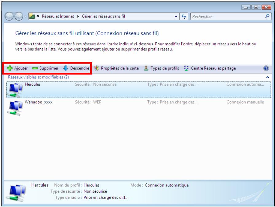 HERCULES HWGADSL2P-54V2 - Ordinateurs sous Windows Vista : Gérer ses réseaux favorsis - 2