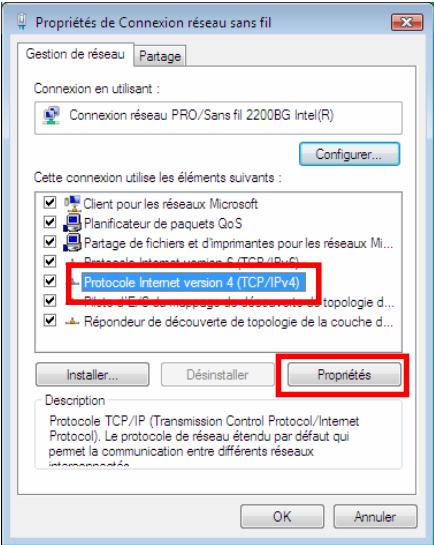 HERCULES HWGADSL2P-54V2 - Windows Vista : Partager une connexion ADSL dans un réseau de type Infrastructure - 4