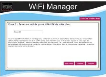 HERCULES HWGADSL2P-54V2 - Si vousCHOISIsze le type de securite FAIBLE (wep 64) ou MOYEN (wep 128): - 3