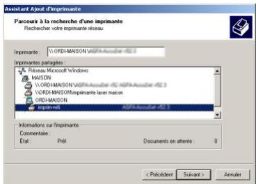 HERCULES HWGEXT-54 - Sur les ordinateurs qui sont utilisier l'imprimante partagée : - 2