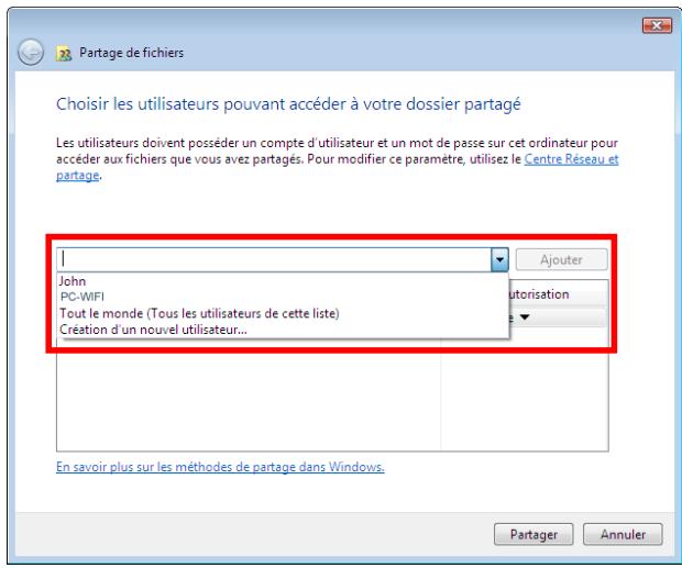 HERCULES HWGEXT-54 - Windows Vista : Mettre en partage des dossiers publics ou personnels - 2