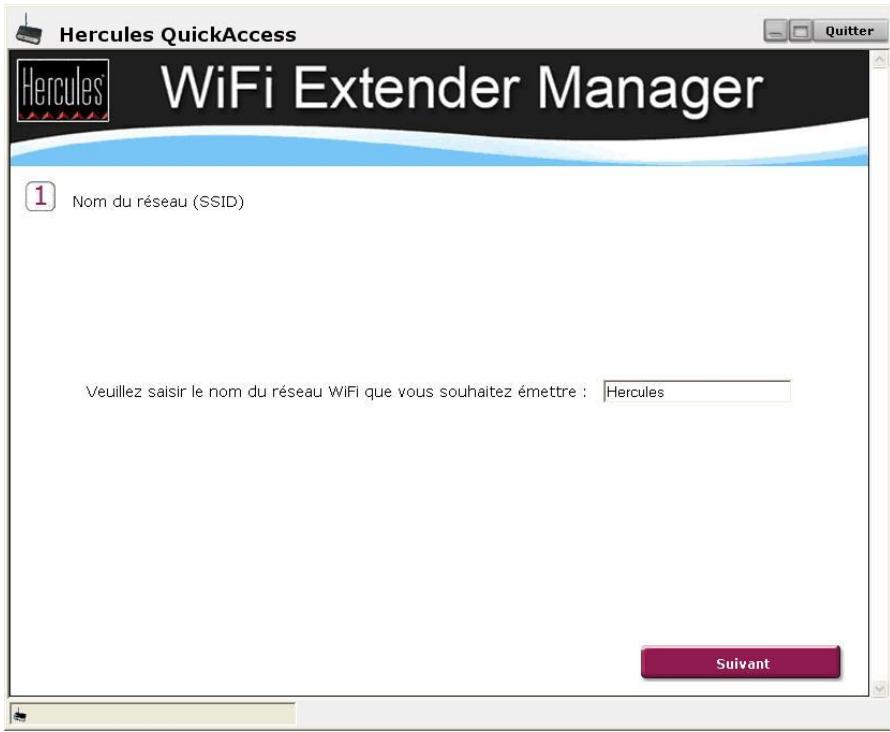 HERCULES HWGEXT-54 - Se connecter à un réseau WiFi (mode Point d'Accès WiFi) - 2