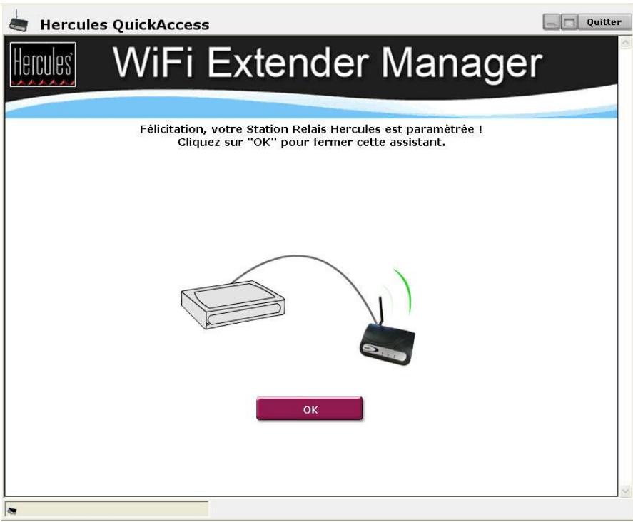 HERCULES HWGEXT-54 - Se connecter à un réseau WiFi (mode Point d'Accès WiFi) - 4
