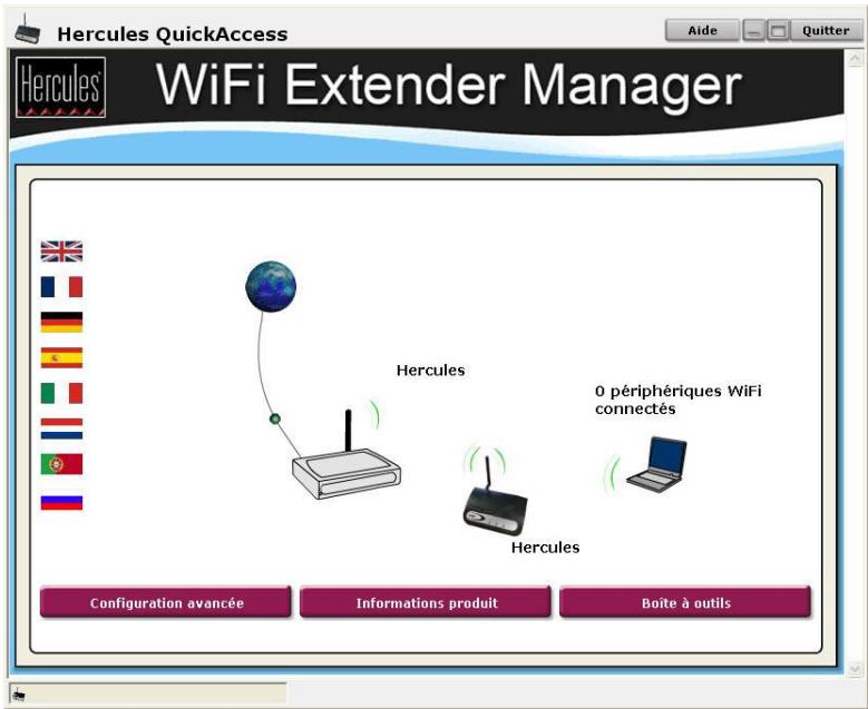 HERCULES HWGEXT-54 - Protégier l'accès à WiFi Extender Manager - 2