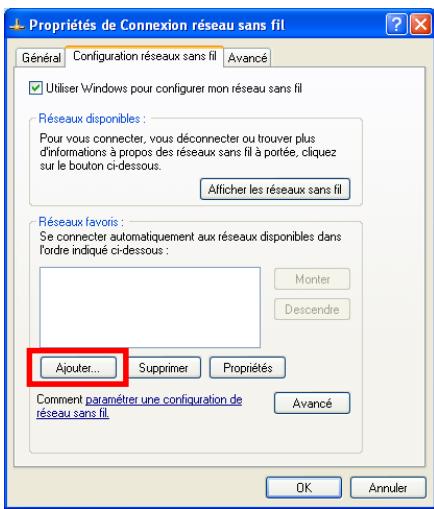 HERCULES HWGEXT-54 - Pour ajouter un réseau à ses favors : - 1