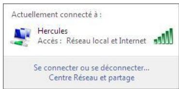 HERCULES HWGEXT-54 - Windows Vista : Partager une connexion ADSL dans un réseau de type Infrastructure - 1