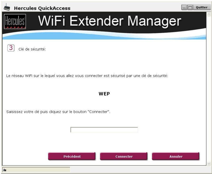 HERCULES HWGEXT-54 - Se connecter à un réseau WiFi (mode Relais WiFi) - 6