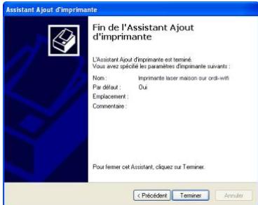 HERCULES HWGEXT-54 - Sur les ordinateurs qui sont utilisés l'imprimante partagée : - 4