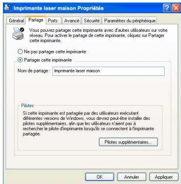 HERCULES HWGEXT-54 - Sur l'ordinateur connecté à l'imprimante : - 1