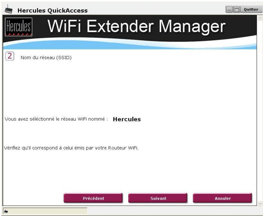 HERCULES HWGEXT-54 - Se connecter à un réseau WiFi (mode Relais WiFi) - 5