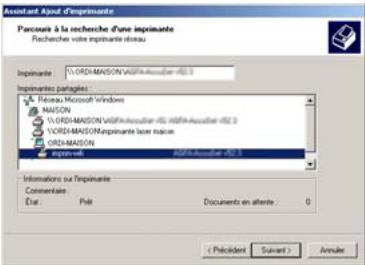 HERCULES HWGEXT-54-LB - Sur les ordinateurs qui sont utilisés l'imprimante partagée : - 2