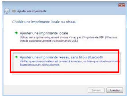 HERCULES HWGEXT-54-LB - Ordinateurs sous Windows Vista: Acceder à l'imprimante partagée - 3