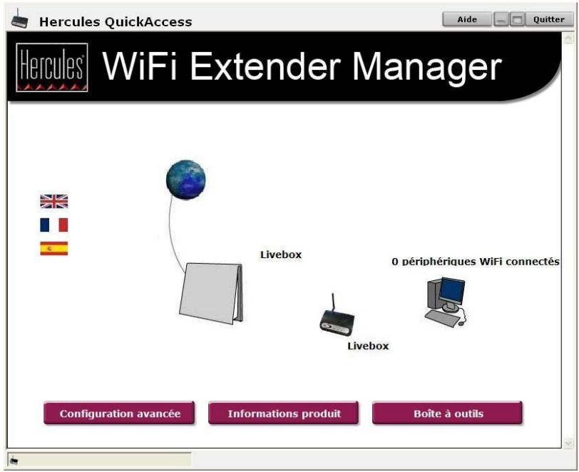 HERCULES HWGEXT-54-LB - Protégier l'accès à WiFi Extender Manager - 2