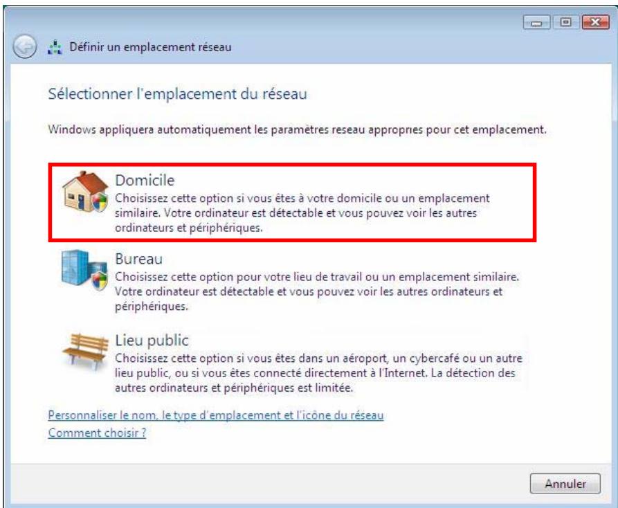 HERCULES HWGEXT-54-LB - Ordinateurs sous Windows Vista : Se connecter à un réseau sans fil - 5