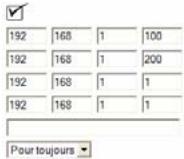 HERCULES HWGEXT-54-LB - Pour configurer le serveur DHCP : - 1