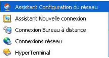 HERCULES HWGEXT-54-LB - Windows XP: Utiliser l'Assistant Configuration du réseau dans un réseau de type Infrastructure - 1