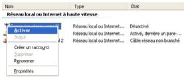HERCULES HWGEXT-54-LB - Windows XP: Activer ou désactiver manuellement la connexion WiFi de votre adaptateur (utilisateurs avances) - 1