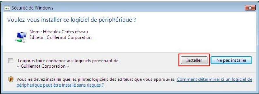 HERCULES HWGUM-54 - Sous Windows Vista - 1