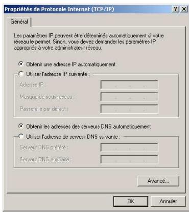 HERCULES HWGUSB2-54V2-AP - Windows 2000: Acceder à la connexion Internet partagée - 3