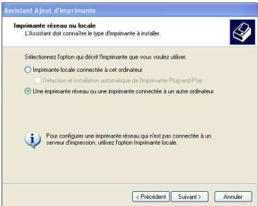 HERCULES HWGUSB2-54V2-AP - Sur les ordinateurs qui sont utilisés en WiFi l'imprimante partagée : - 2