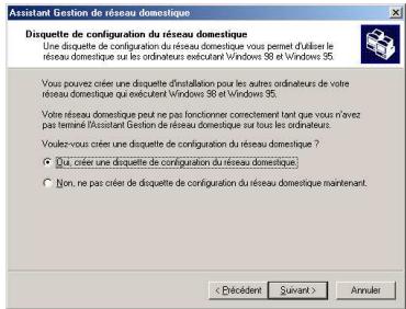 HERCULES HWGUSB2-54V2-AP - Windows Me : Utiliser l'Assistant Gestion de réseau domestique - 10